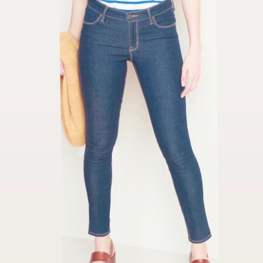 Old Navy Super Skinny Dark Wash Jeans